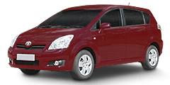 Browse Toyota Corolla Verso models to find compatible wheels.