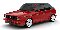 Browse VW Golf Mk1 Convertible models to find compatible wheels.