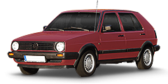 Browse VW Golf & Jetta Mk2 models to find compatible wheels.