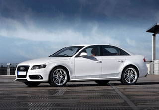 Audi A4 White Audi Alloys