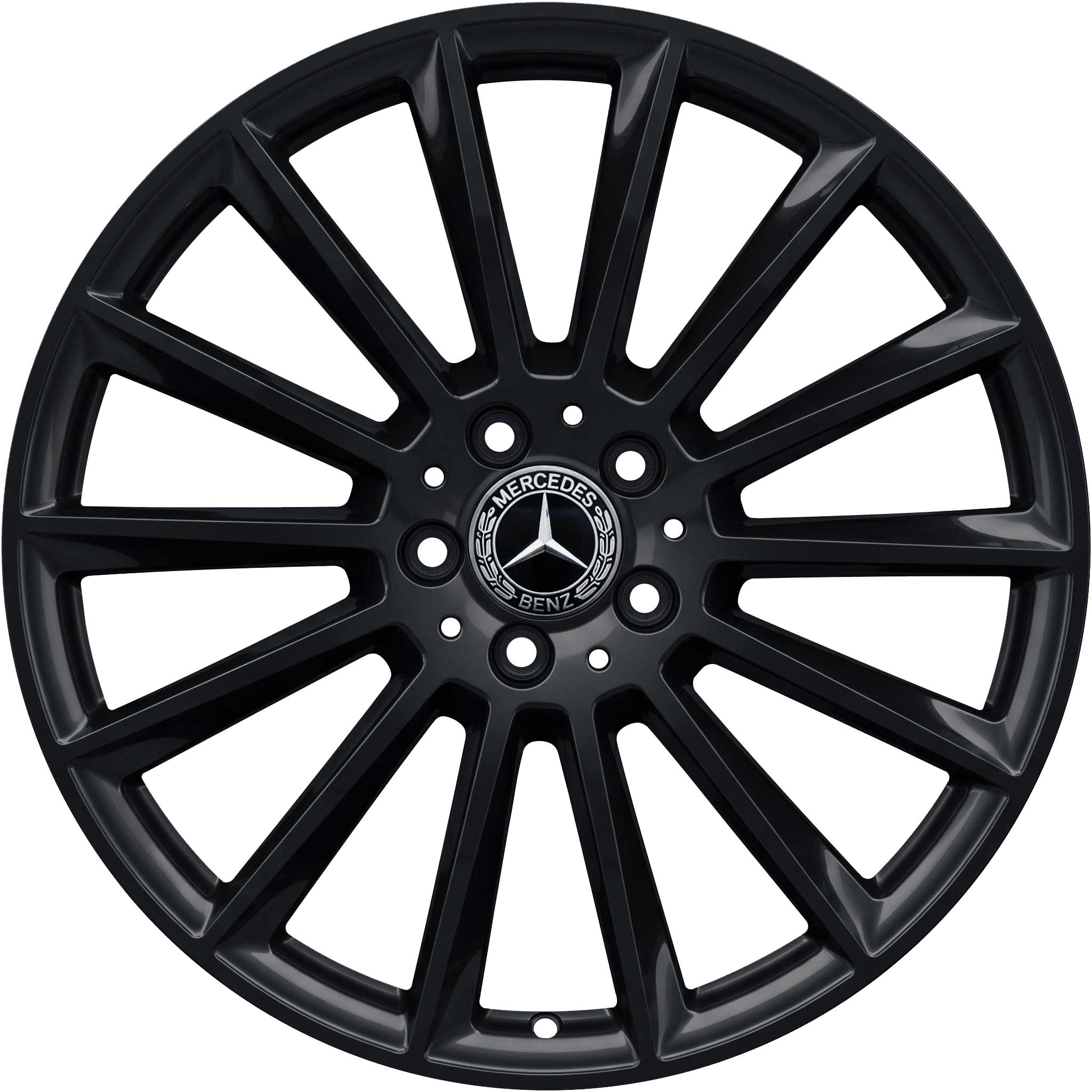 AMG Multispoke [156-19] Gloss Black Alloy Wheel Product Image #1