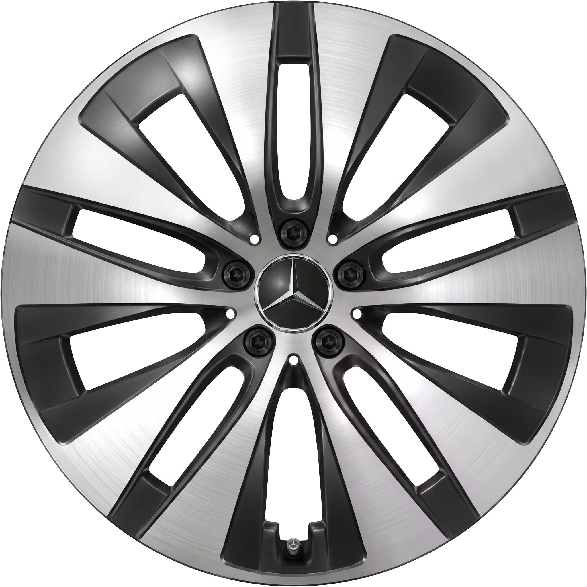 AMG 5 Double Spoke [167-20] Gloss Black with High Sheen Alloy Wheel Product Image #1
