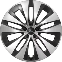 Mercedes 5 Spoke [167-19] Gloss Black with High Sheen Alloy Wheel Product Image #1