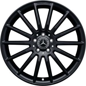 Black AMG Multispoke alloy wheel
