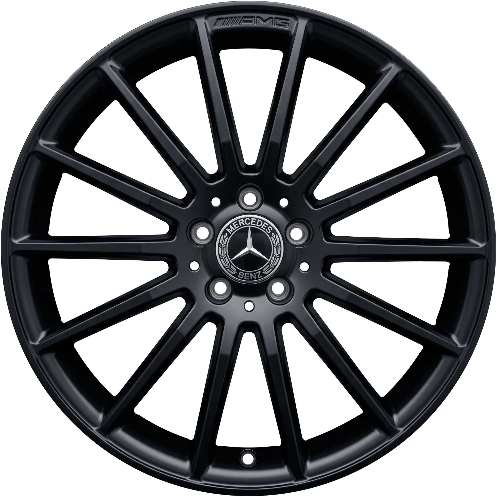 AMG Multispoke [176-18] Gloss Black Alloy Wheel Product Image #1