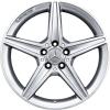 AMG 5 Spoke [204-17] Titanium Silver Wheel Img 1