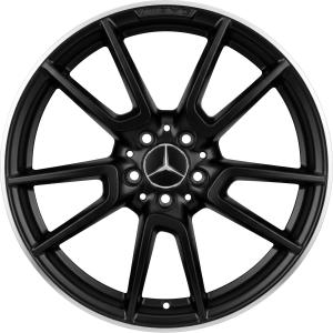 Black AMG 5 Twin Spoke alloy wheel
