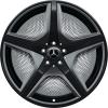 AMG 5 Spoke [294-20] Black Wheel Img 1