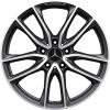 AMG 5 Twin Spoke [463-20] Gloss Back with High Sheen Wheel Img 1