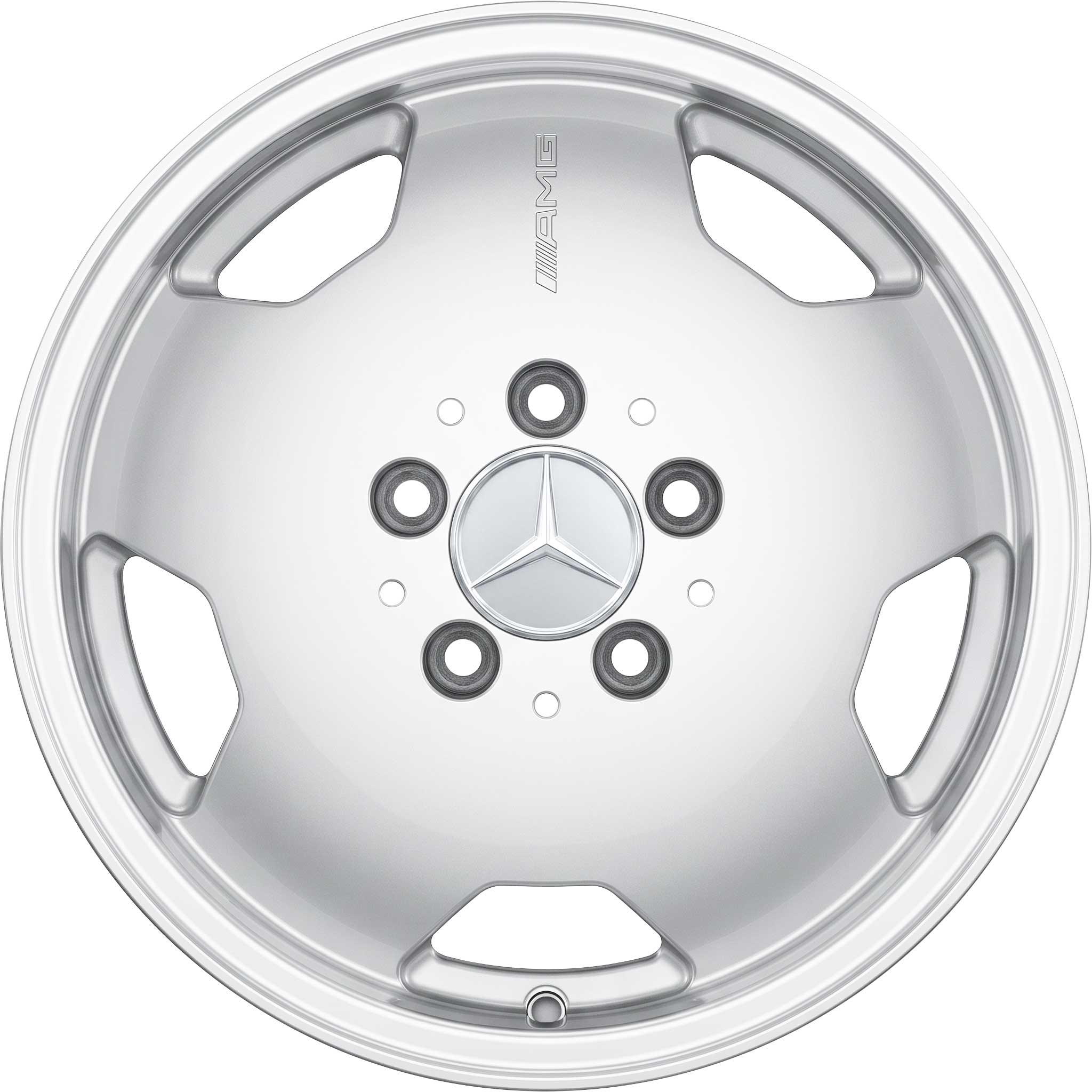 AMG Monoblock [124-15] Standard Silver Alloy Wheel Product Image #1