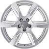 Audi 6 Arm Design Silver Wheel Img 1