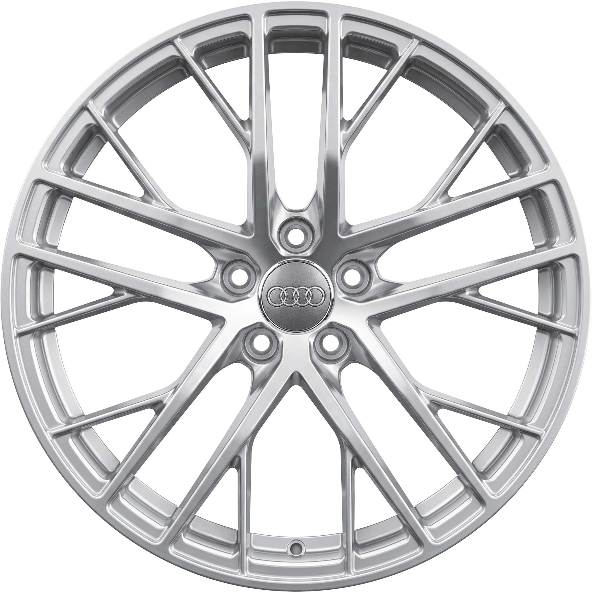 Audi 10 Y Spoke [R8 42] Galvano Silver Alloy Wheel Product Image #1