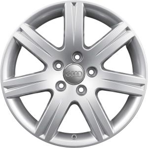 16" Audi Abitos Silver Grey Painted alloy wheel