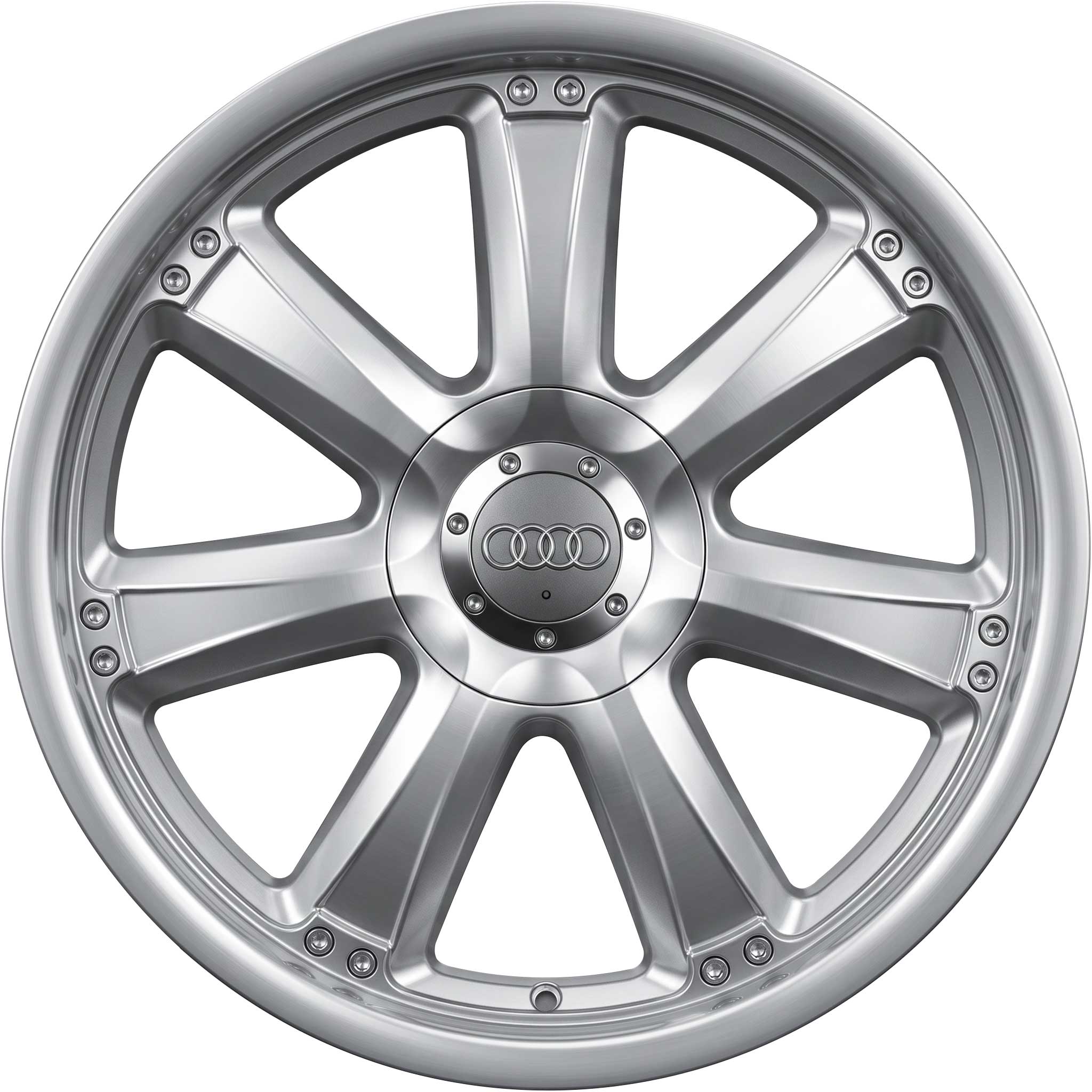 Audi Arkano Silver Grey Painted Alloy Wheel Product Image #1