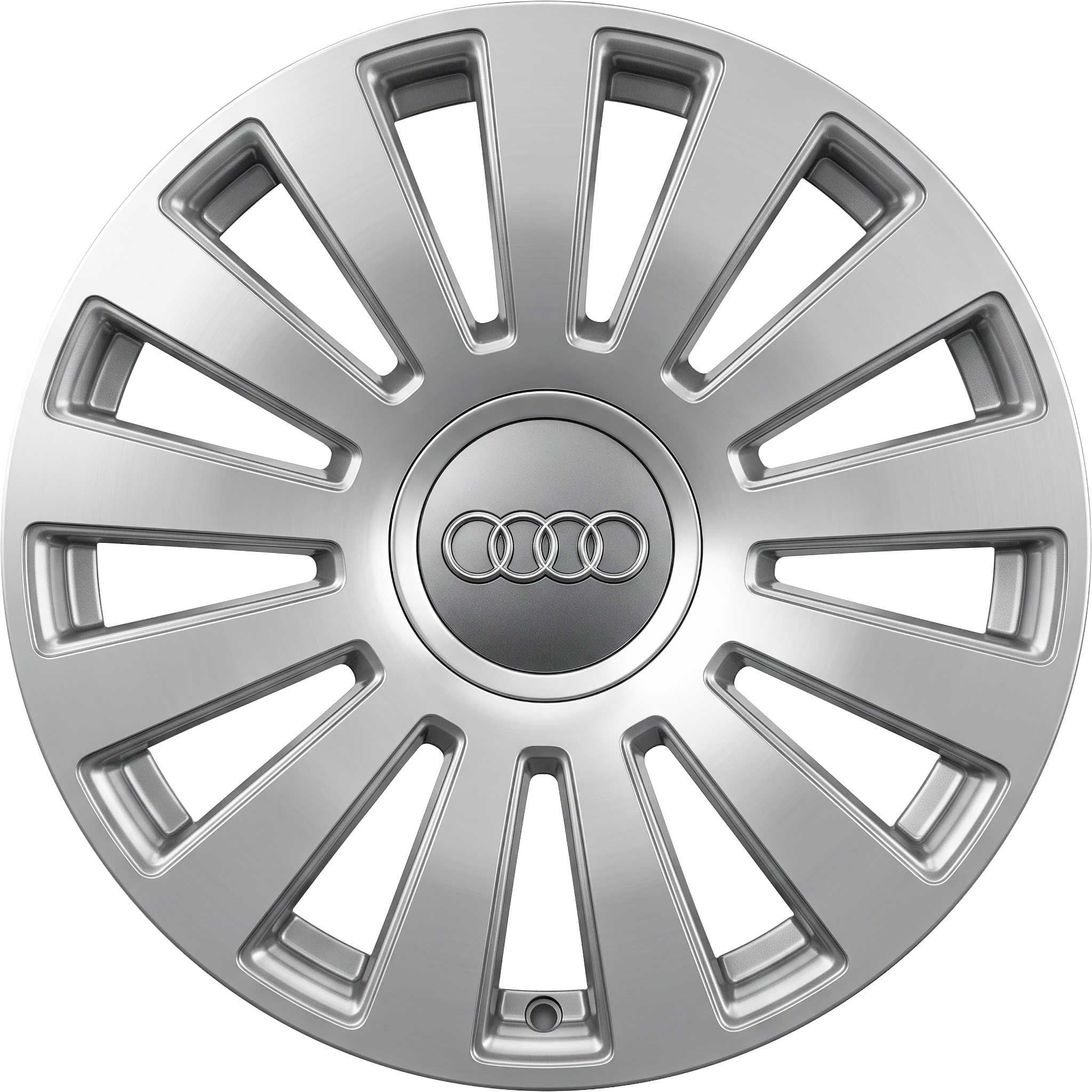 Audi 12 Spoke Silver Alloy Wheel Product Image #1