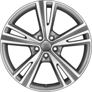 Audi 5 Semi V Spoke [A6 4G] Anthracite Alloy Wheel for Audi A6 & S6 C7 (4G) - Sizes 19in