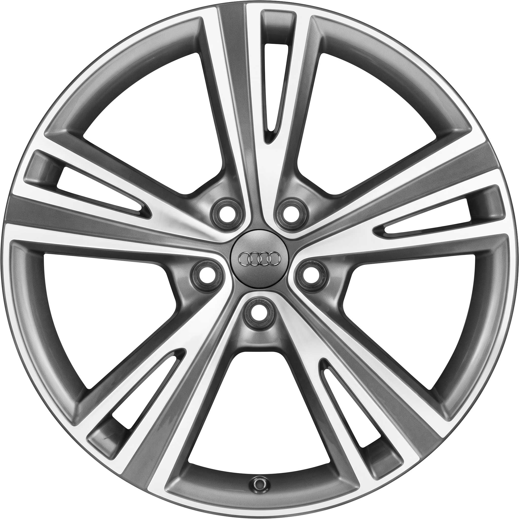 Audi 5 Semi V Spoke [A6 4G] Anthracite Alloy Wheel Product Image #1