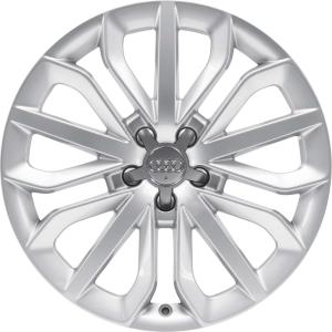 Audi 15 Spoke [A6 4G] Diamond Silver Alloy Wheel - Sizes 19in