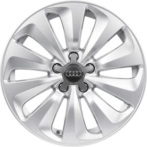 Audi 10 Spoke [A6 4G] Diamond Silver Alloy Wheel for Audi Q5 & SQ5 80A FY - Sizes 17in