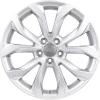 Audi 10 Spoke [A6 4G] Diamond Silver Wheel Img 1