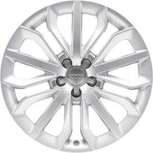 19" Audi 15 Star Spoke [A6 4G] Diamond Silver alloy wheel