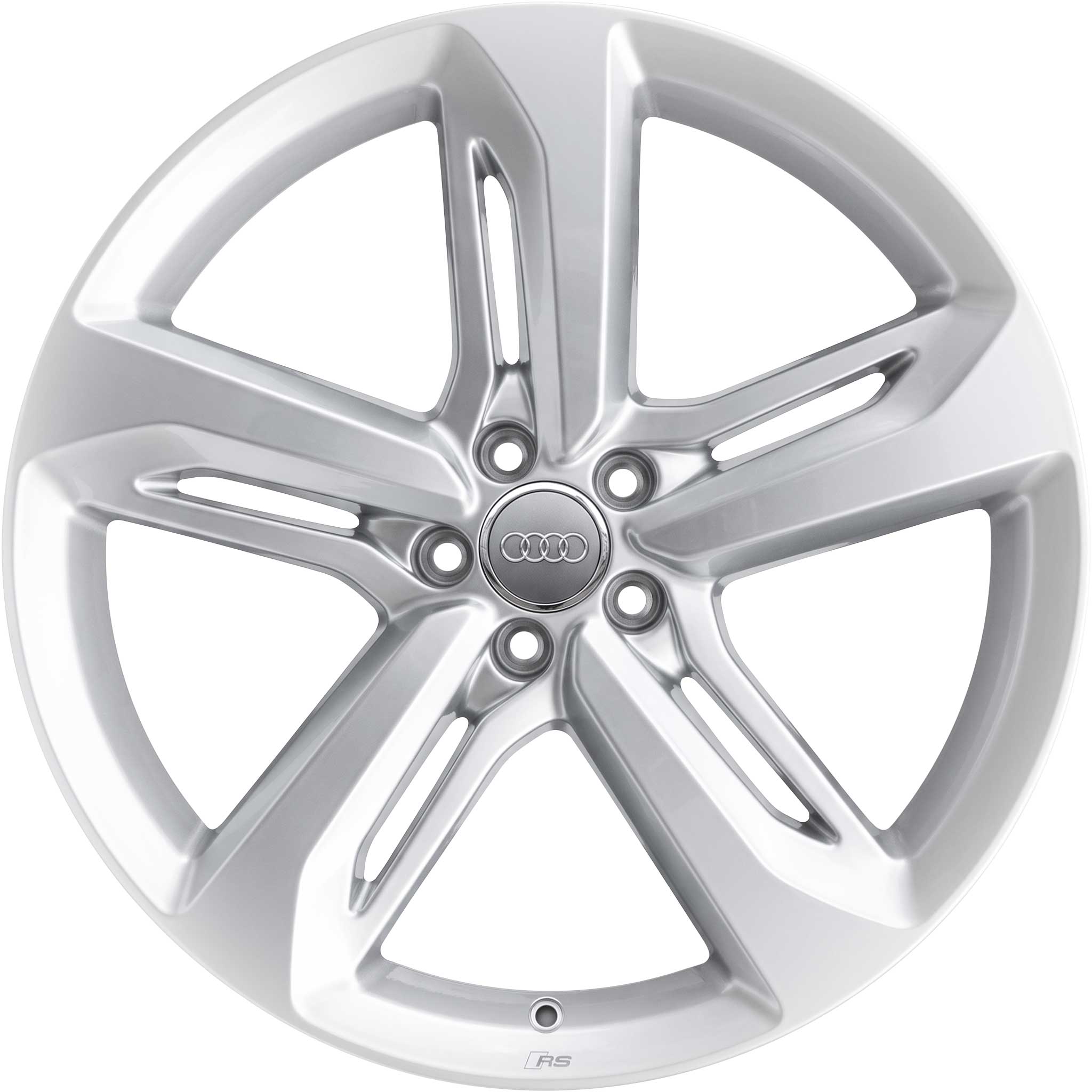 Audi RS Design [A6 4G] Galvano Silver Alloy Wheel Product Image #1