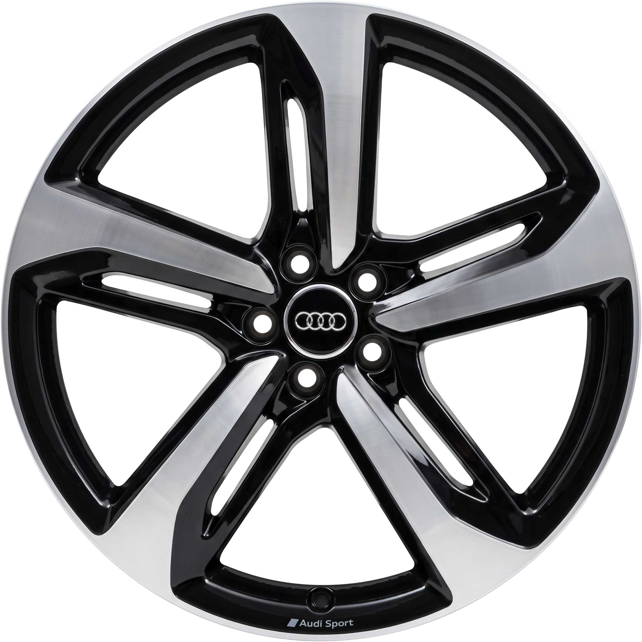 Audi Sport Design [A6 4G] Gloss Black with Diamond Cut Alloy Wheel Product Image #1