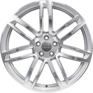 Audi S Line Forged [A6 4G] Diamond Silver with Diamond Cut Alloy Wheel for Audi RS7 C7 (4G) - Sizes 20in