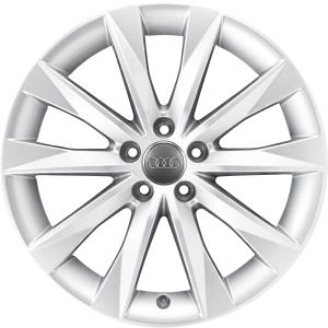 Audi 5 V Spoke [A6 4G] Diamond Silver Alloy Wheel for Audi A7 & S7 C7 (4G) - Sizes 18in
