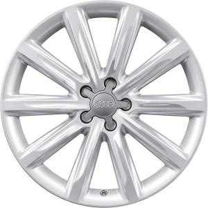 Audi 10 Spoke [A6 4G] Diamond Silver Alloy Wheel for Audi A7 & S7 C7 (4G) - Sizes 19in