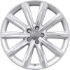 Audi 10 Spoke [A6 4G] Diamond Silver Wheel Img 1