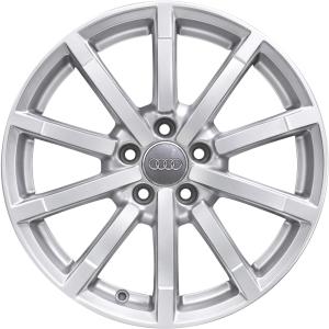 Audi V Spoke [A6 4G] Silver Alloy Wheel for Audi A6 & S6 C7 (4G) - Sizes 19in