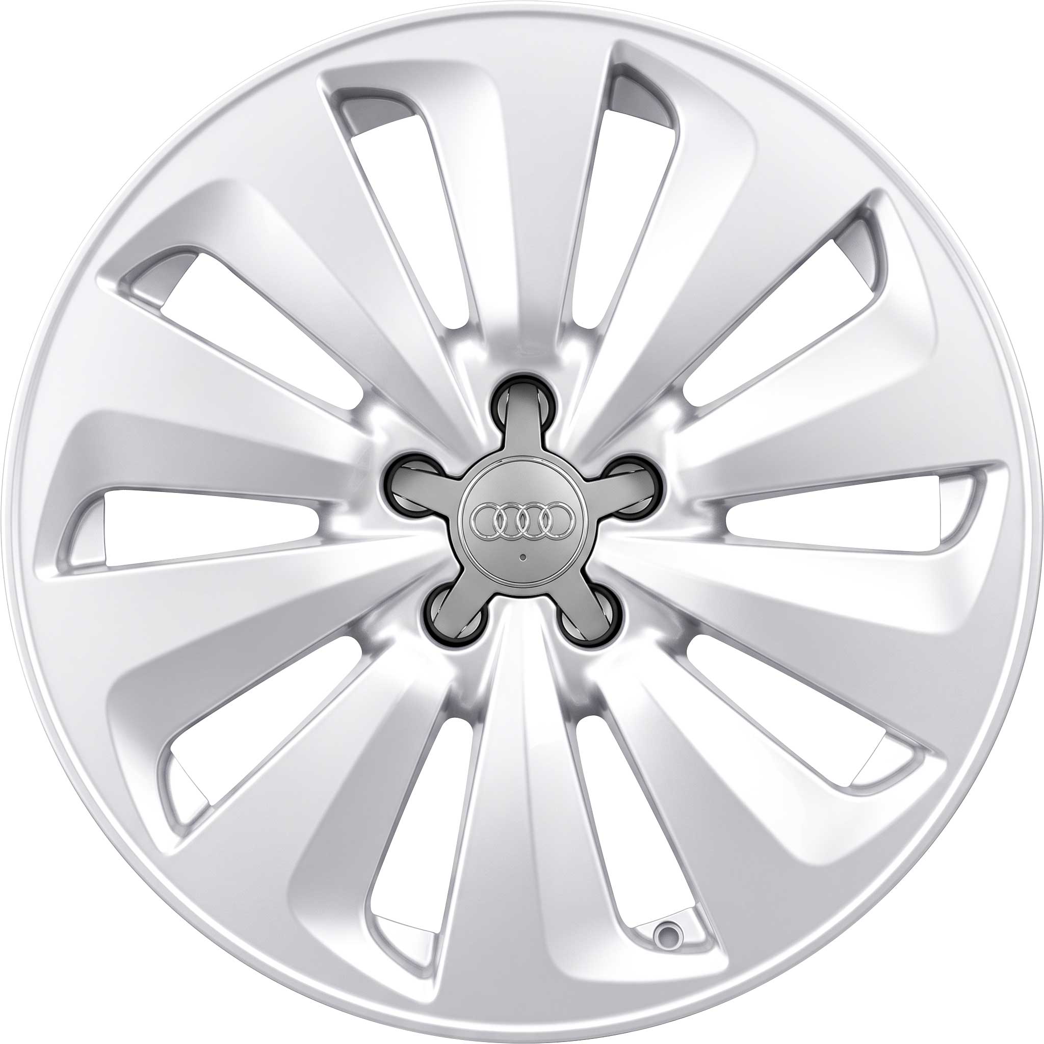 Audi 10 Arm Turbine [A8 4H] Diamond Silver Alloy Wheel Product Image #1