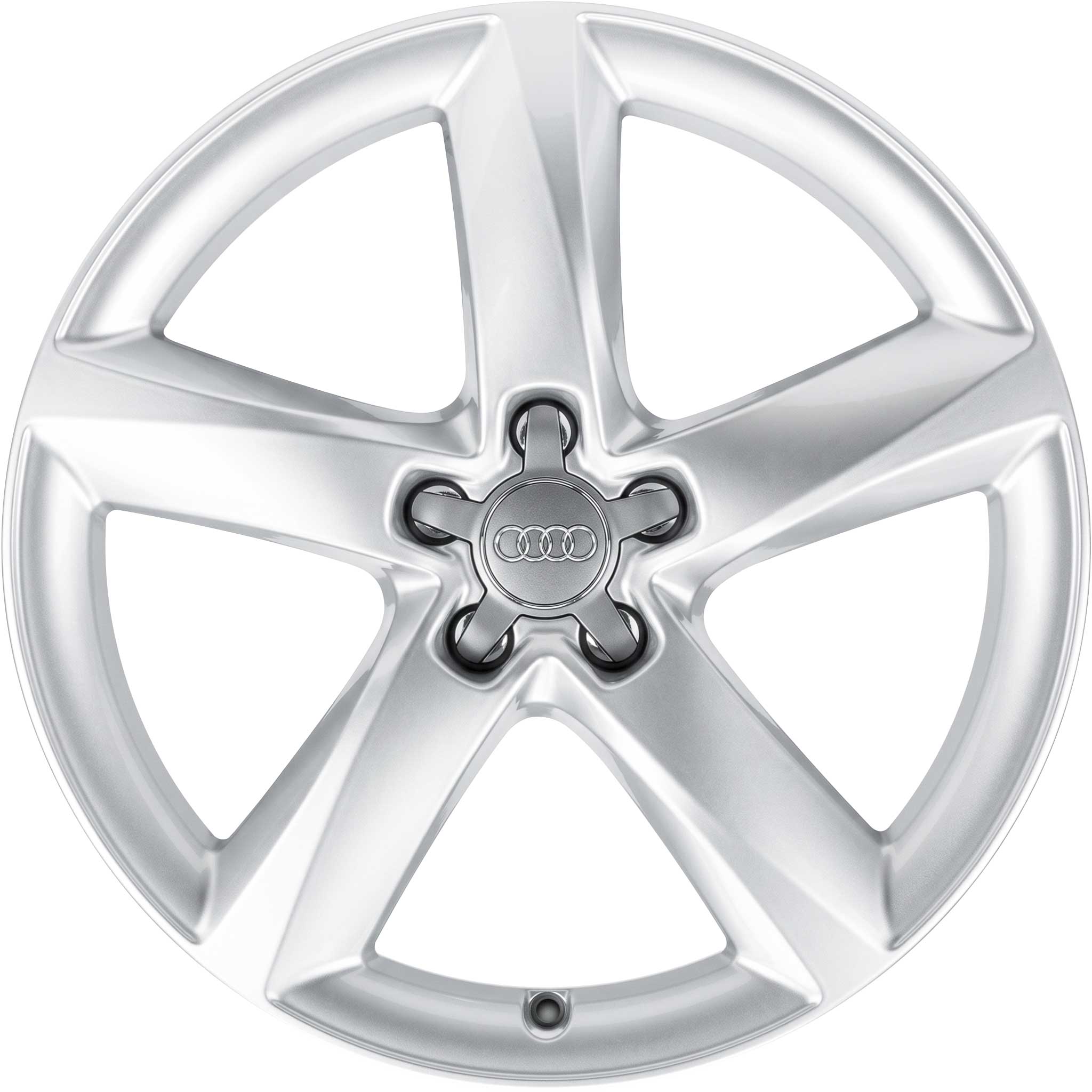 Audi 5 Arm Design [A8 4H] Diamond Silver Alloy Wheel Product Image #1