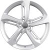 Audi 5 Single Spoke [A8 4H] Galvano Silver Wheel Img 1