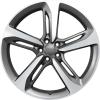 Audi 5 Single Spoke [A8 4H] Titanium Grey with Diamond Cut Wheel Img 1