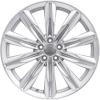 Audi 10 Spoke Star [A8 4H] Galvano Silver Wheel Img 1