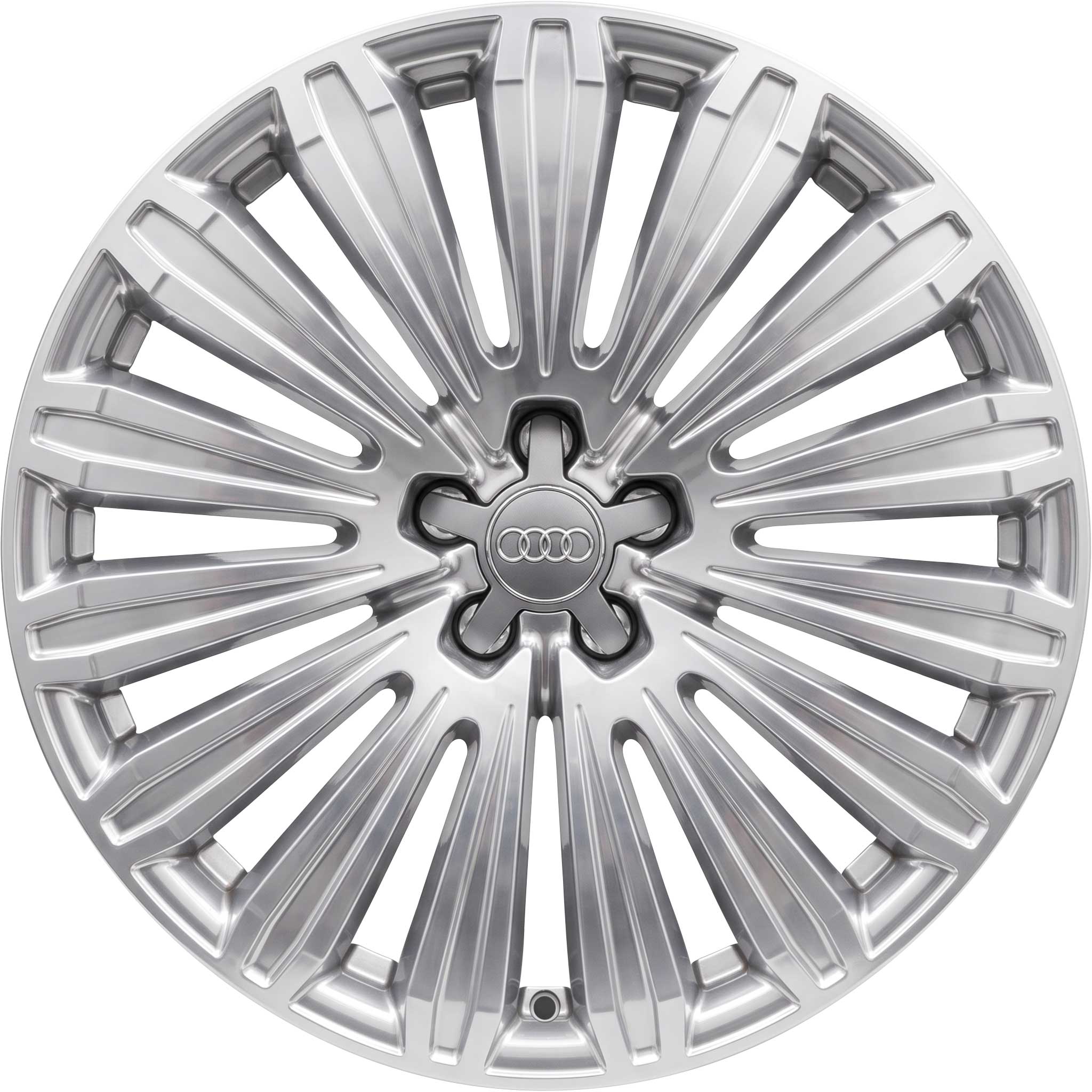 Audi 15 Spoke [A8 4H] High Gloss Polished Alloy Wheel Product Image #1