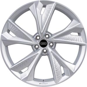 Audi Sport 5 V Spoke Structure [A6 4K] Galvano Silver Alloy Wheel for Audi RS6 C8 (4K) - Sizes 22in