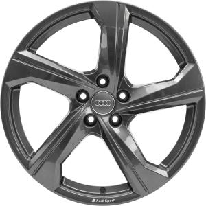 Audi Sport 10 Spoke Star [A6 4K] Dark Galvanic Silver Alloy Wheel for Audi A6 & S6 C8 (4K) - Sizes 19in
