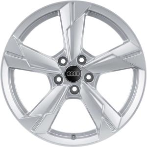 Audi 5 Arm Design [A6 4K] Diamond Silver Alloy Wheel for Audi A6 & S6 C8 (4K) - Sizes 18in