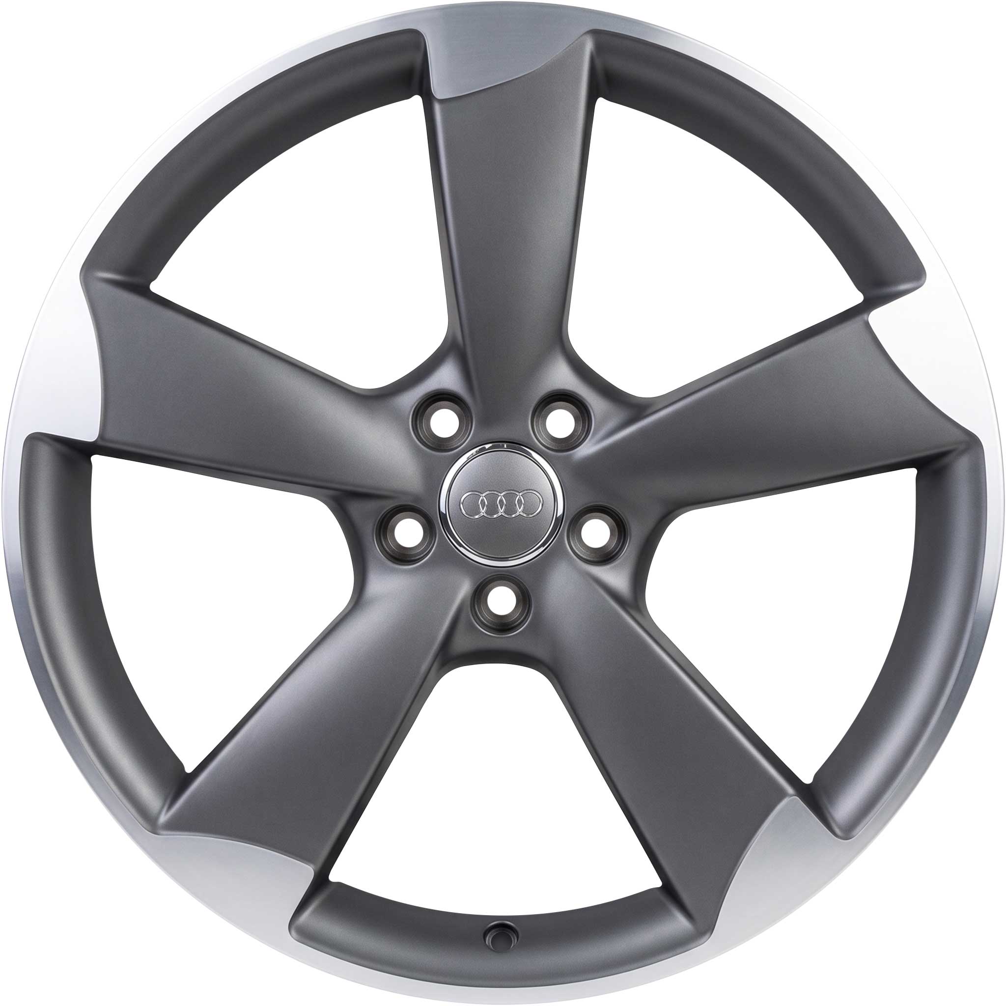 Audi 5 Spoke [A4 8K] Titanium Grey Alloy Wheel Product Image #1