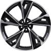 Audi Sport 5 V Spoke Structure [A6 4K] Anthracite Black with Diamond Cut Wheel Img 1