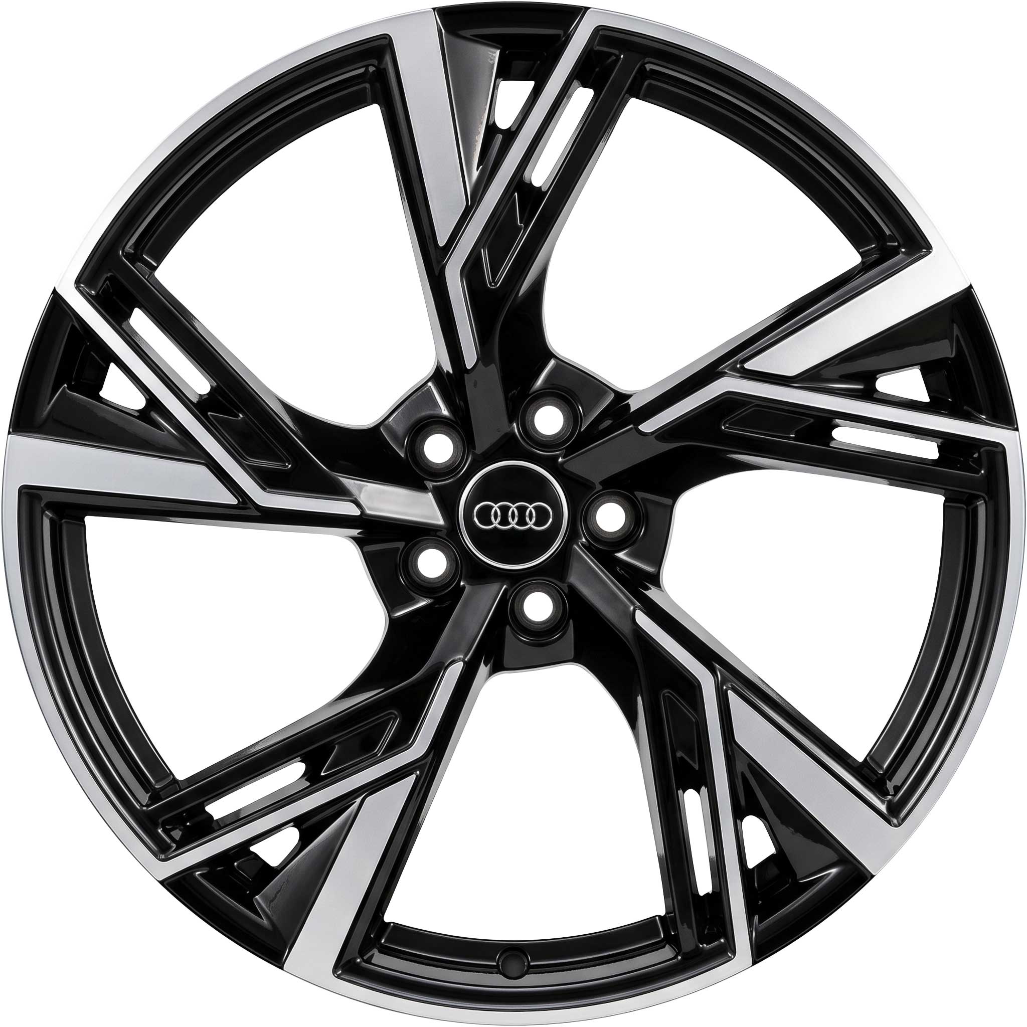 Audi 5 Arm [A7 4K8] Dark Galvanic Silver with Diamond Cut Alloy Wheel Product Image #1