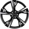 Audi 5 Arm [A7 4K8] Anthracite Black with Diamond Cut Wheel Img 1