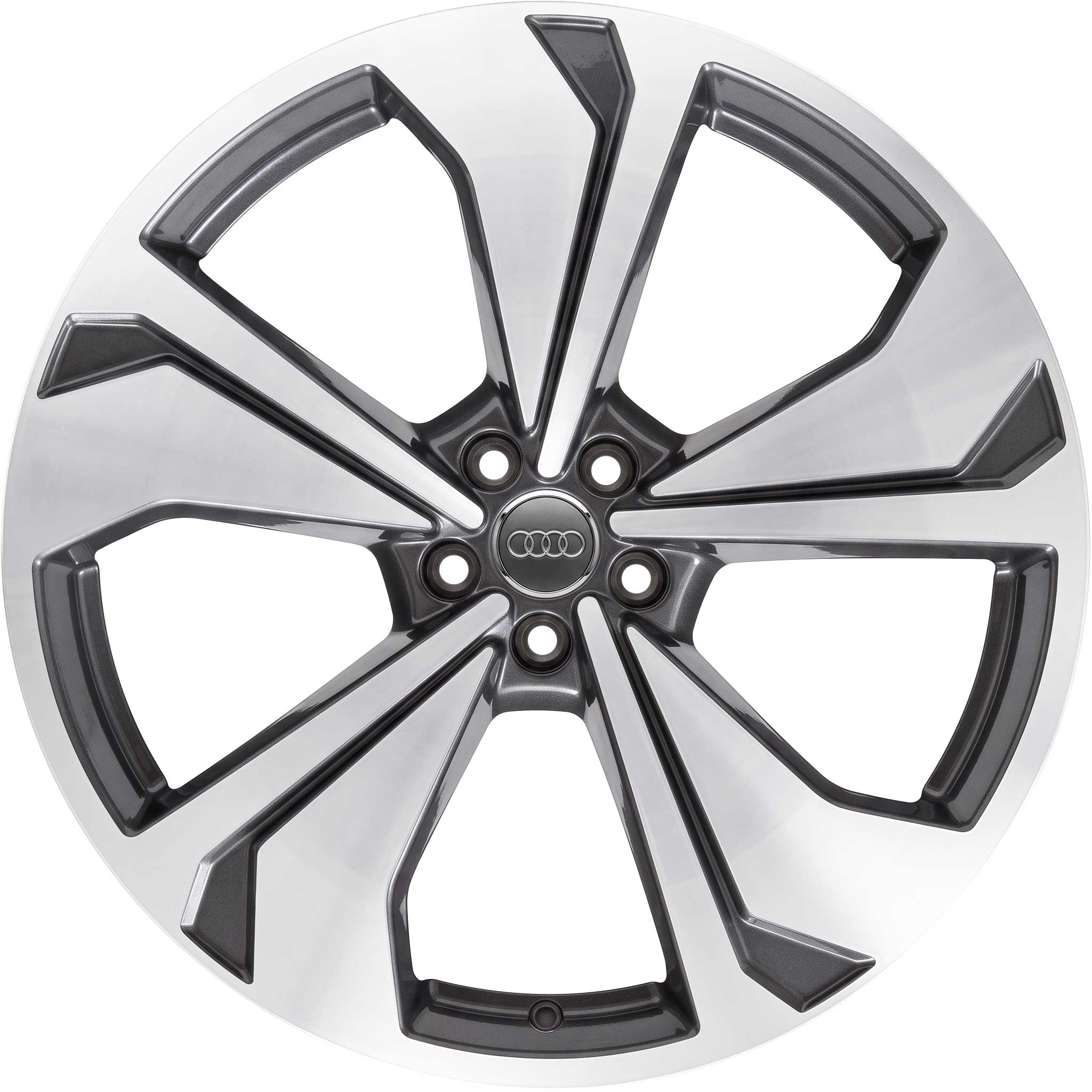 Audi 5 Arm [A7 4K8] Graphite Grey with Diamond Cut Alloy Wheel Product Image #1