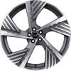 Audi Sport 5 Spoke Structure [Q8 4KE] Titanium Grey with Diamond Cut Wheel Img 1