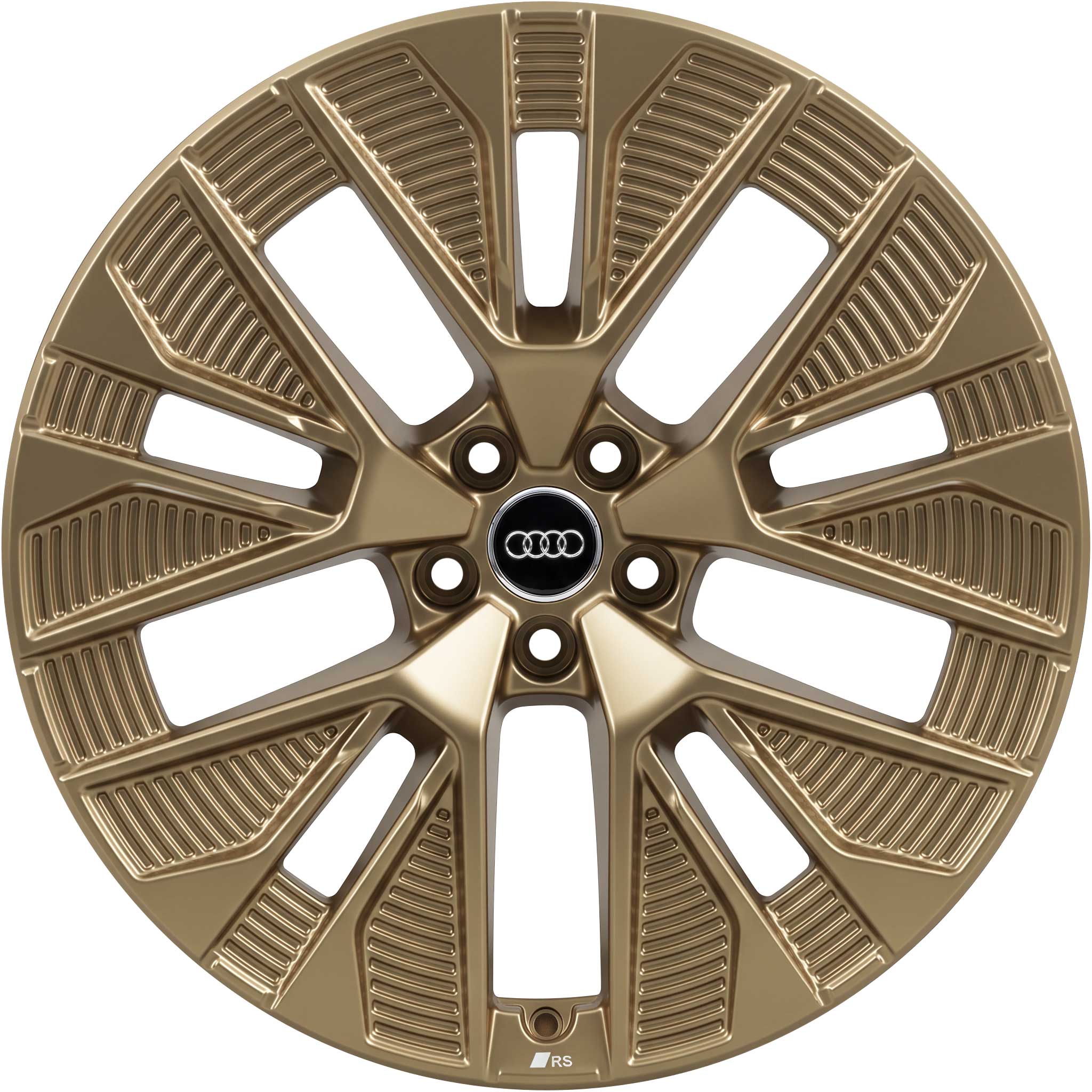 Audi 5 Arm Aero [Q8 4KE] Matt Neodymium Gold Alloy Wheel Product Image #1