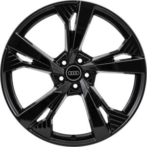 21" Audi 5 Arm Star S [Q8 4KE] Phantom Black alloy wheel