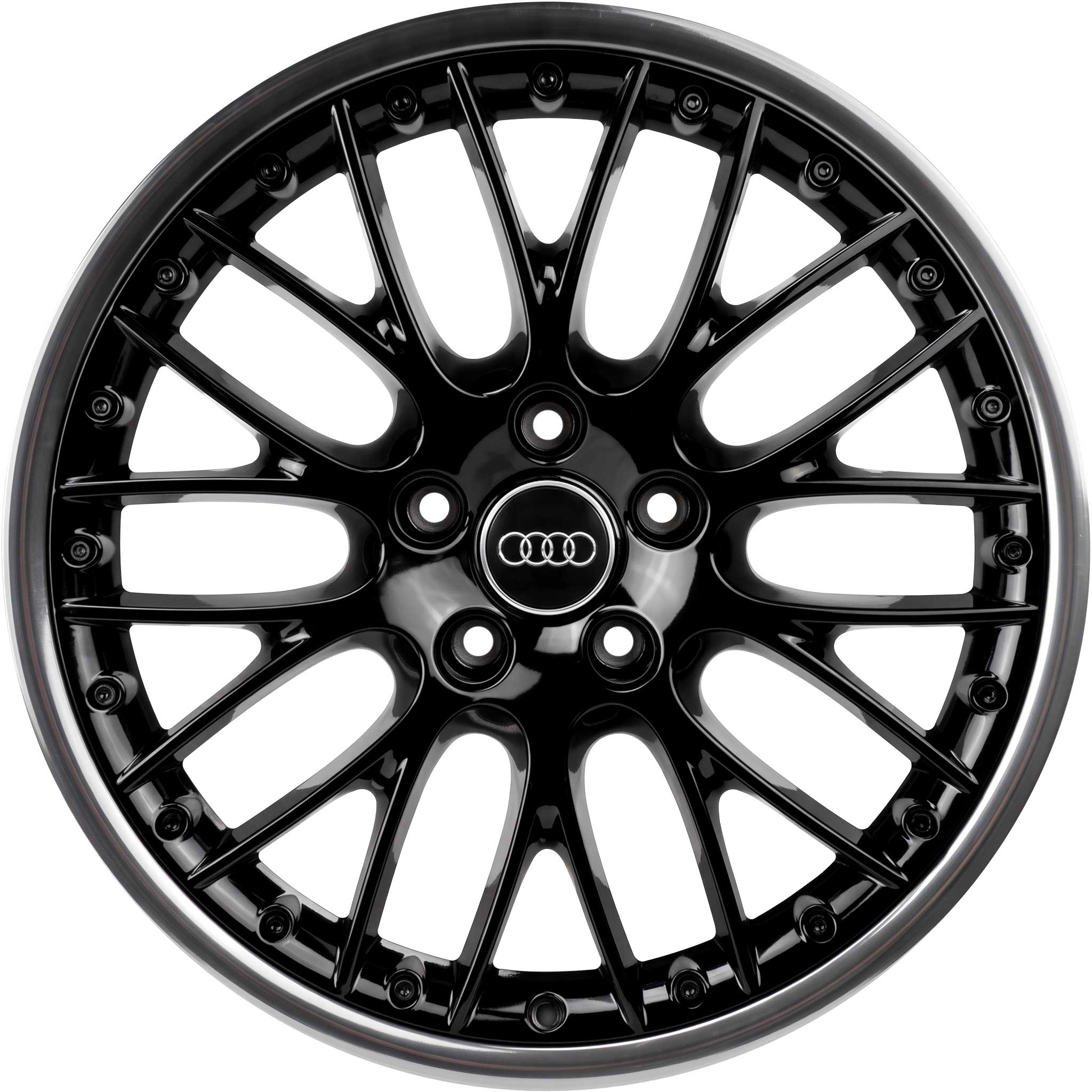 Audi 20 Spoke [Q7 4L] Gloss Black Alloy Wheel Product Image #1